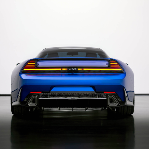 2026 JAS Motorsport Tensei Deep Blue Rear View